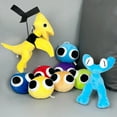 thumbnail image 4 of Jardín de banban Peluche Skibidi Inodoro Peluche Figura de dibujos animados de anime Amigos del arco iris Muñeca cian Juego de terror Juguetes de peluche, 4 of 5