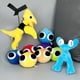 thumbnail image 4 of Jardín de banban Peluche Skibidi Inodoro Peluche Figura de dibujos animados de anime Amigos del arco iris Muñeca cian Juego de terror Juguetes de peluche, 4 of 5