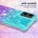 thumbnail image 3 of Funda para Motorola MOTO G Play 5G 2024 Transparente con Brillos Carcasa Protectora Antigolpes con Glitter Brillante, 3 of 5
