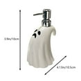 thumbnail image 3 of Deeceymbur Ceramic Ghost Soap Dispenser White 400ml Halloween Ghost Plan Bathroom Bottle Ceramic Lotion Pump Dispenser Functional Decor, 3 of 7
