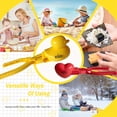 thumbnail image 4 of Duck Rice Mold, Duck DIY Sushi Molds Animal Shapes Clip For Rice/Mashed Potatoes/Snow With Poly Plastic Gloves (2 Pack), 4 of 5
