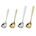 thumbnail image 4 of Stainless Steel Mini Ladle 1/2/4pcs Sauce Gravy Spoon with Smooth Surface Polished Deep Serving Soup, 4 of 7