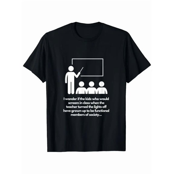 Screaming Youngsters" Graphic Tee for Men - Classic Round Neck, 100% Cotton,