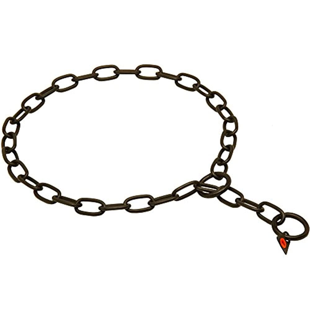 4 mm x 21 Inches Herm Sprenger Stainless Steel Long Link Chain Collar