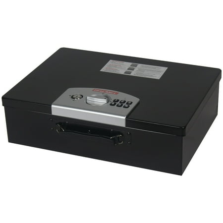 First Alert 0.49 cu. ft. Fire-Resistant Digital Security Box with Digital Electronic Keypad, 3040DF
