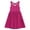 Red, variant on ANINEO Girls Open Back Sleeveless Tank Top Dress Kids Daily Versatile Black Dress Trend