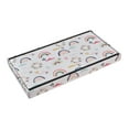 thumbnail image 6 of Kvell Foldable Collapsible Toy Storage Bin, Rainbow & Heart Design, Kids' Storage Chest, 6 of 7