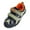 Grey Navy, variant on Coodo - Boys Lightweight Athletic Running Sneaker with Velco Strap - 12 Styles to choose from - 30 Day Guarantee - FREE SHIPPING