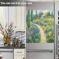 thumbnail image 3 of Yayeee Magnetic Dishwasher Cover for The Front Decoration Home Kitchen Machine Sticker Protector, Art Garden Scene, 3 of 6