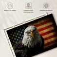 thumbnail image 6 of Elephant Stock Eagle And Flag Of America Wall Art - Horizontal Canvas Wall Art - Living Room Wall Decor - Animal Canvas - Red And Brown Decor - 12" x 8", 6 of 8