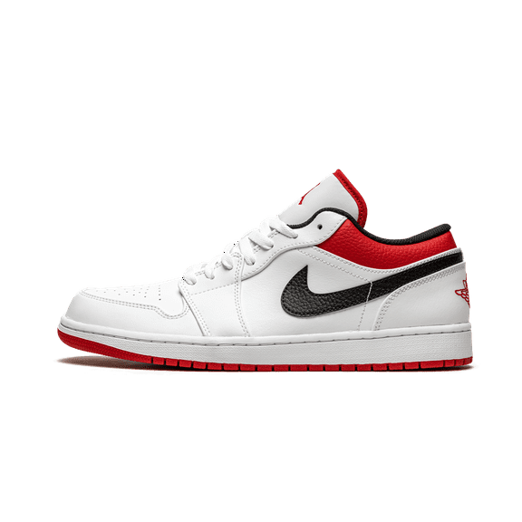 Jordan MENS Air Jordan 1 Low "White University Red" 553558 118 from Stadium Goods