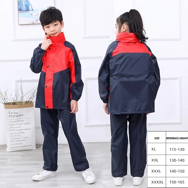 Veste de Pluie Imperméable pour Enfant Fille et Garçon, Poncho Imbibé