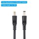 thumbnail image 3 of Cable de alimentación DC Uxcell de 3 pies, con conector macho de 5.5 x 2.5mm a macho de 5.5 x 2.1mm, adaptador de cable de 18AWG, color negro, 3 of 4
