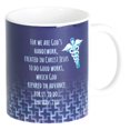 thumbnail image 2 of Dicksons God Took Best Angels Made Nurses Blue 11 ounce Ceramic Coffee Tea Cup Mug, 2 of 2