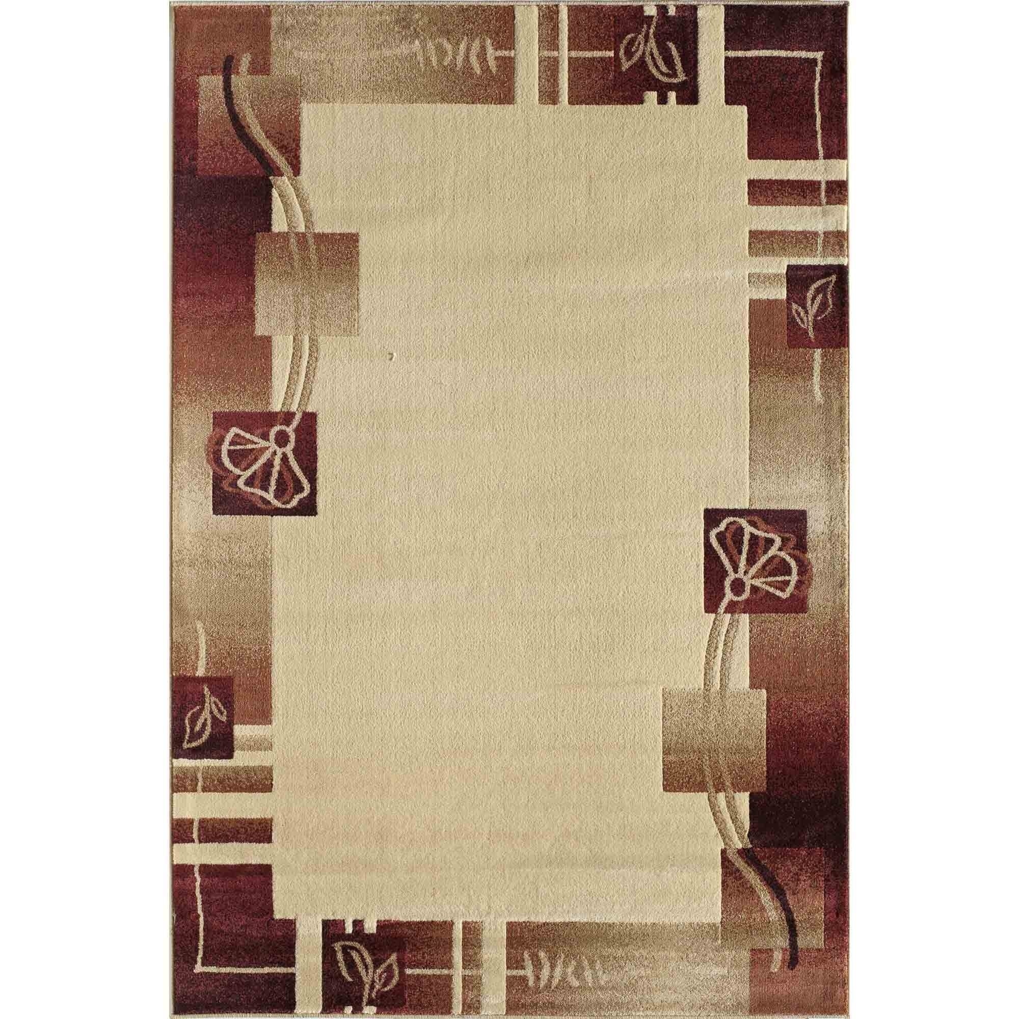 Rugs America Capri Collection Adonis 4529 Contemporary Geometric Area