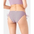 thumbnail image 2 of Roxy Stripe Out Lace Hipster Full Bikini Bottom - Size M - Color: Pink Combo, 2 of 6