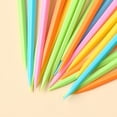 thumbnail image 1 of Oubit Plastic Fruit Fork,50 PCS Home Cartoon Home Cartoon Fruit Fork Children Fruit Fork Set Stylish and Modern, 1 of 9