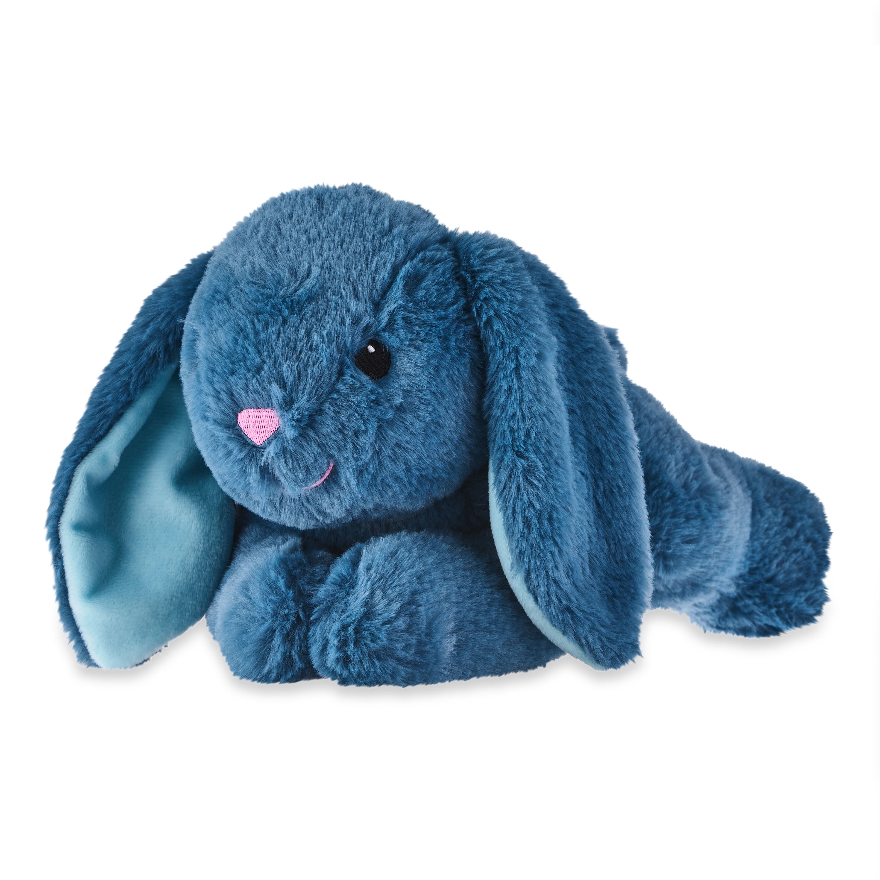"Way to Celebrate! Easter Floppy Bunny Plush Toy, Blue"