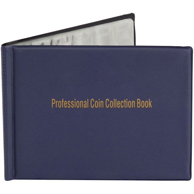 Coin Collection Holder Album Book For Collectors,Holds 240 Coins