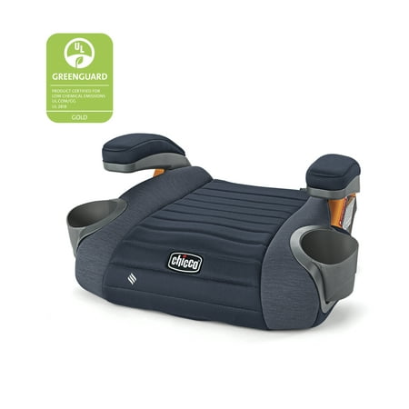 UPC: 0049796613056 | Chicco GoFit ClearTex Backless Booster Car Seat – Reef (Navy)