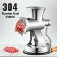 thumbnail image 4 of VEVOR Hand Operated Meat Grinder Manual Meat Grinder 304 stainless Steel Multi, 4 of 10