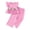 Pink, variant on Toddler Girl Outfit Smocked Strap Camisole Linen Pants Girls 2 Piece Summer Set Girls Cute Outfit,Pink,4-5 Years