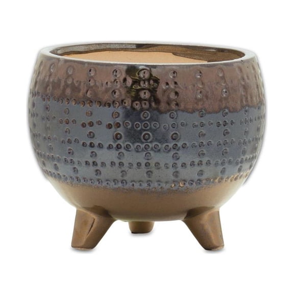 Melrose International LLC Pot w/Legs 4.5"H Terra Cotta