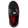 thumbnail image 6 of Nautica Kids Light Up Flashing Sneaker Athletic Slip-On Bungee Running Shoes Boy Girl Little Kid Big Kid-Neave Emboss-Navy Red-6, 6 of 7