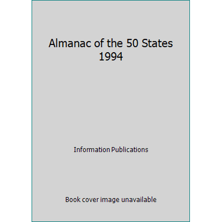 Almanac of the 50 States 1994, Used [Hardcover]