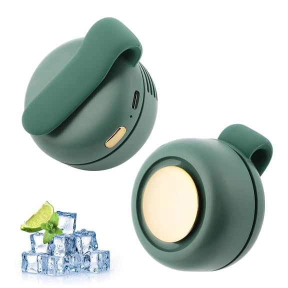 Portable Silent Mini Bladeless Electric Fan, Whirlwind Fan for Waist Clip Fan,Hands-Free Neck Fan suitable for Outdoor & Travel & Office