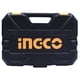 thumbnail image 1 of Juego de dados INGCO 44 piezas con matraca 1/4" y 1/2", 1 of 5