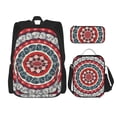 thumbnail image 1 of Balery Round Design Mochila escolar 3 en 1 para niños: mochila resistente con lonchera térmica y estuche para lápices. Mochila escolar para niños y niñas., 1 of 7