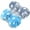 Grey & Blue Dot-2 Pack, variant on JML Throw Blanket 50"x60" Soft Cozy Flannel Fleece Throw Blanket for Sofa Couch Bed
