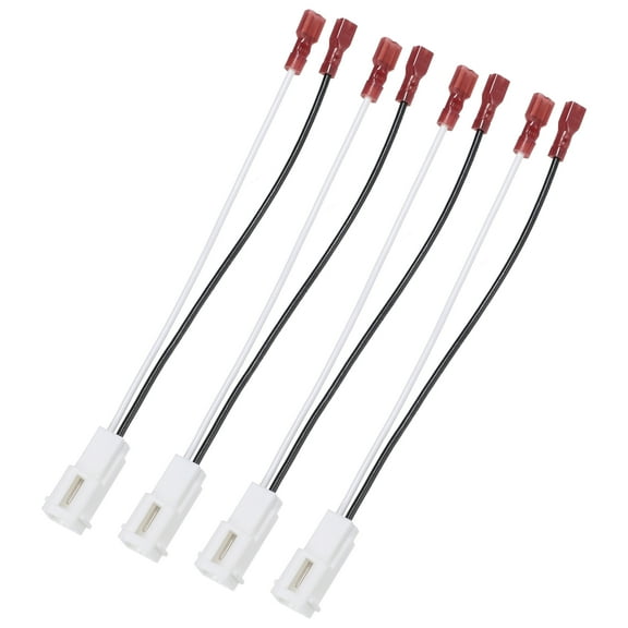 Unique Bargains 4pcs Car Speaker Connector Harness Adapter for Dodge Charger Front Dash 2011-2020