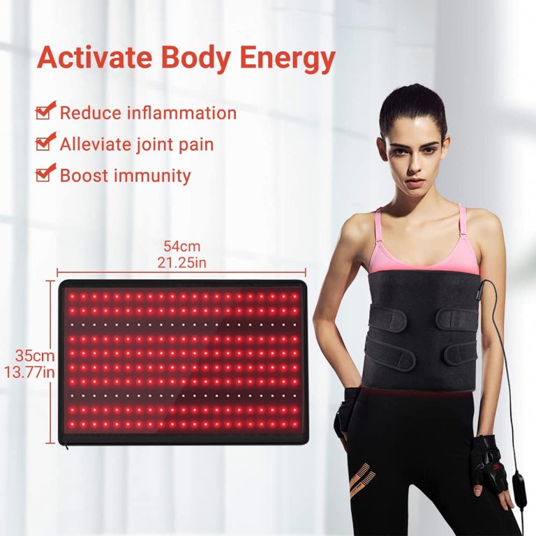 1pc Light Therapy Infrared Light Therapy Wrap Belt For Body Pain