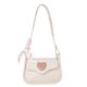 thumbnail image 4 of Bolso de mano cuadrado pequeño de moda para mujer, bolso de verano con lazo rosa, bolso de hombro tipo mensajero para chica., 4 of 4