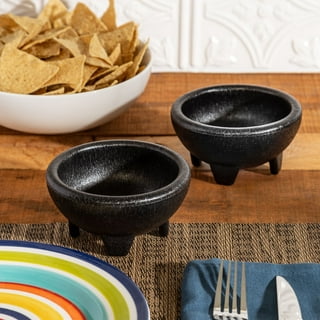 4PCS Salsa Bowl Set Plastic Mexican Molcajete Chips Guacamole Bowls Serving  Dish, 1 - Ralphs