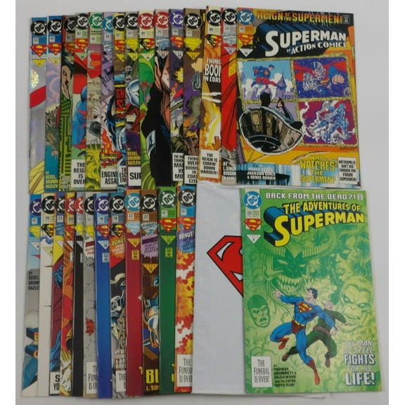 Superman: Reign of the Supermen #1-20 VF/NM complete story   9 more ; DC (AC51)