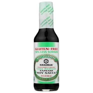 Kikkoman Sauce Tamari Gluten Free, 10 oz(packaging may vary)