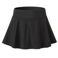 thumbnail image 2 of Zpanxa Women's Dress Women's Sports Short Skirt Loose Fake Two-piece Anti-peep and Quick-drying Running Fitness Culottes Tennis Skirt Skirts for Women Black Dress, 2 of 8