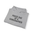 thumbnail image 4 of Sonographer Dad Sonography Hoodie Gifts Hooded Sweatshirt Pullover Shirt, 4 of 4