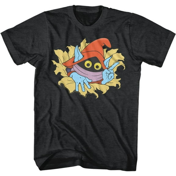 Masters of the Universe Orko Ripper Black Heather Adult T-Shirt