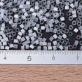 thumbnail image 4 of 10gs MIYUKI Beads Cylinder Japanese Seed Beads 11/0 (DB0677) Light Gray Silk Satin 1.3x1.6mm Hole: 0.8mm 2000pcs/10g, 4 of 5