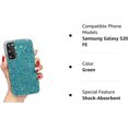 thumbnail image 5 of Galaxy S20 FE 5G Glitter Case, Sparkle Bling Shiny Diamond Slim Soft Reflective Clear TPU Rubber Bumper Girl Women Protective Case for Samsung Galaxy S20 FE 2020 (Green), 5 of 11