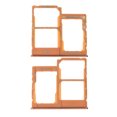 thumbnail image 1 of Esource Parts Samsung Galaxy A40 Dual Sim Card Tray Replacement Coral, 1 of 4