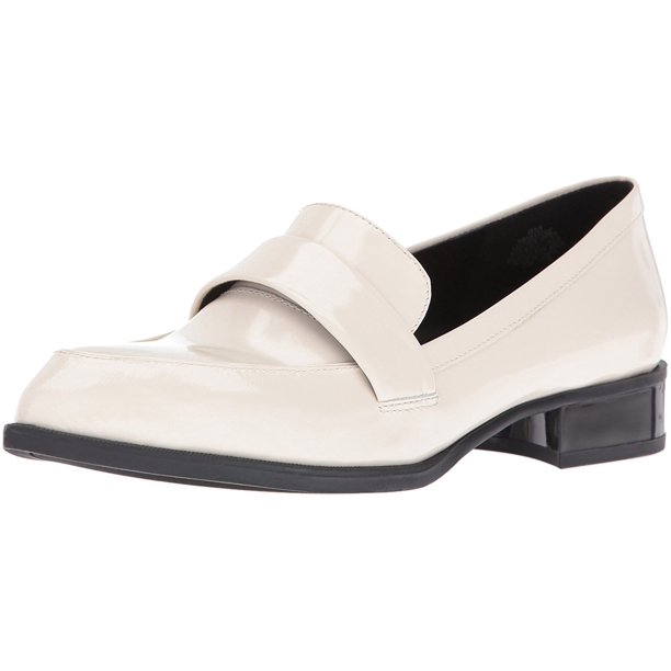 Nine West Nine West Womens Nextome Leather Pointed Toe Loafers