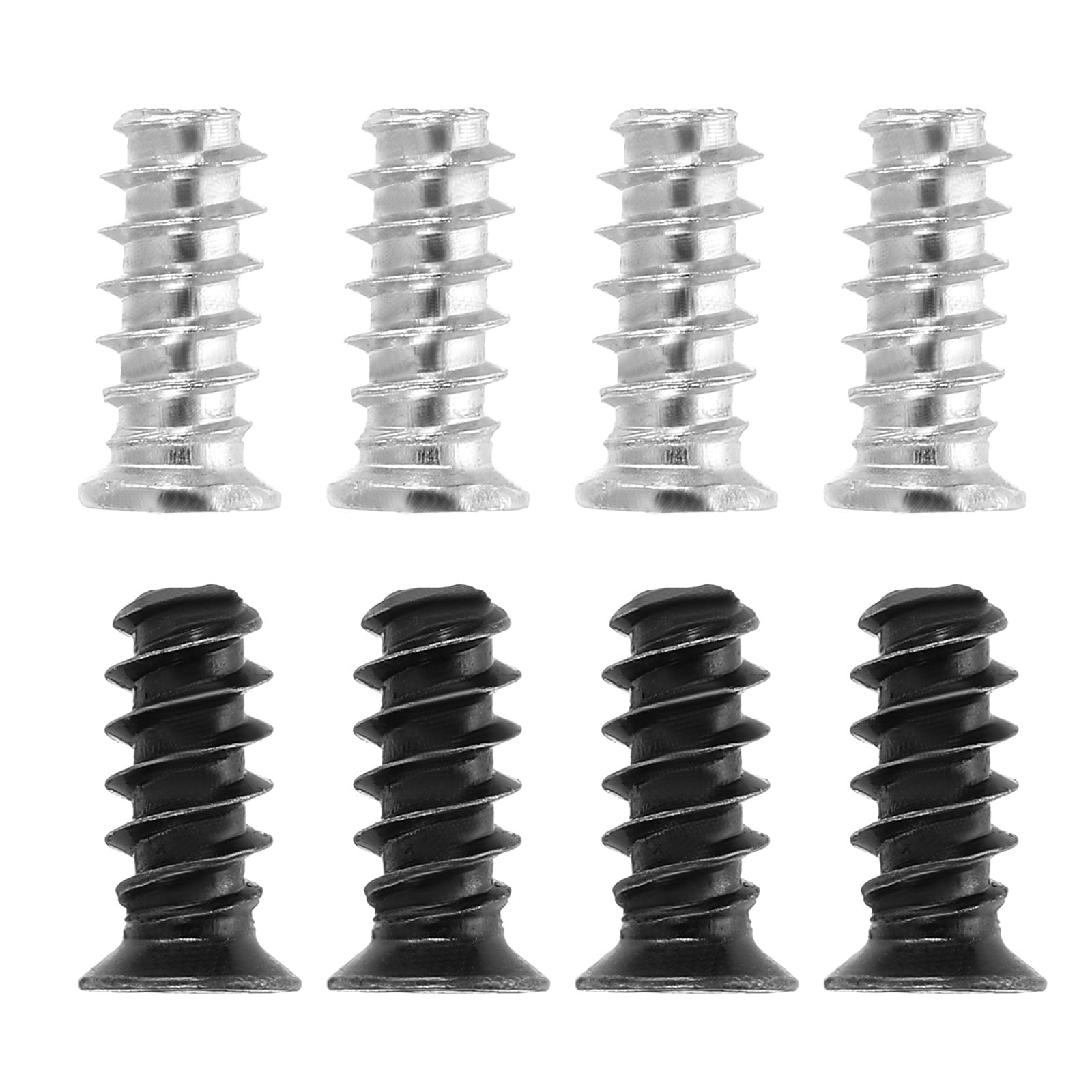 100Pcs Computer Case Fan Screws Kit M5 x 12mm Short Phillips Flat Head Screws (50 Pcs of Each)