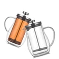 thumbnail image 3 of Storage Containers, Clearance! Fenull 600Ml Amber French Press, Storage Container, 1X Household Filter Sharing Pot Colored Glass Pot, 3 of 8