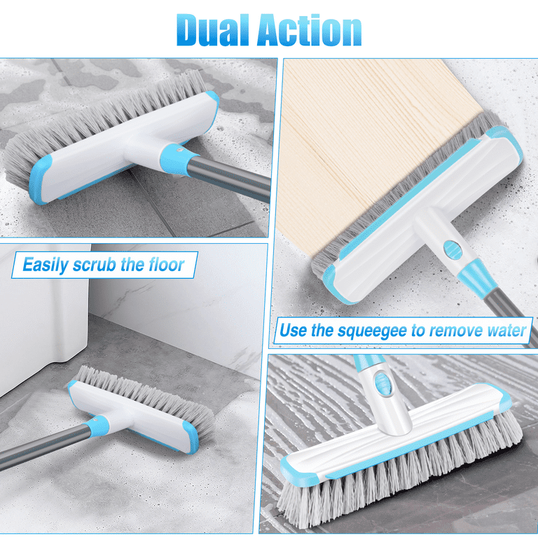 Sugarday Floor Scrub Brush with Long Handle, Adjustable photo 5