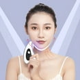 thumbnail image 2 of XIRQI Scraping,Mini & Portable Design Double Chin Reducer,Full-Body Massage Capabilities Microcurrent Facial Device,White, 2 of 4